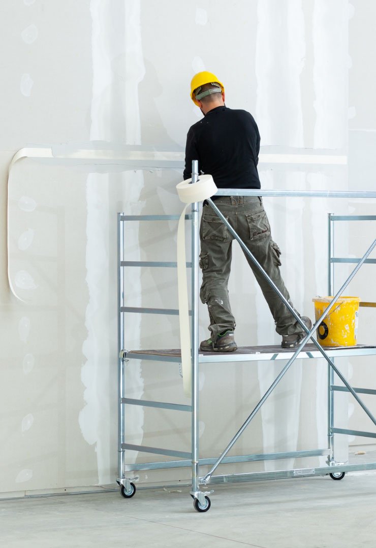 Drywall works, Drywall installation- drywall patch and repairing. High quality service with affordable prices