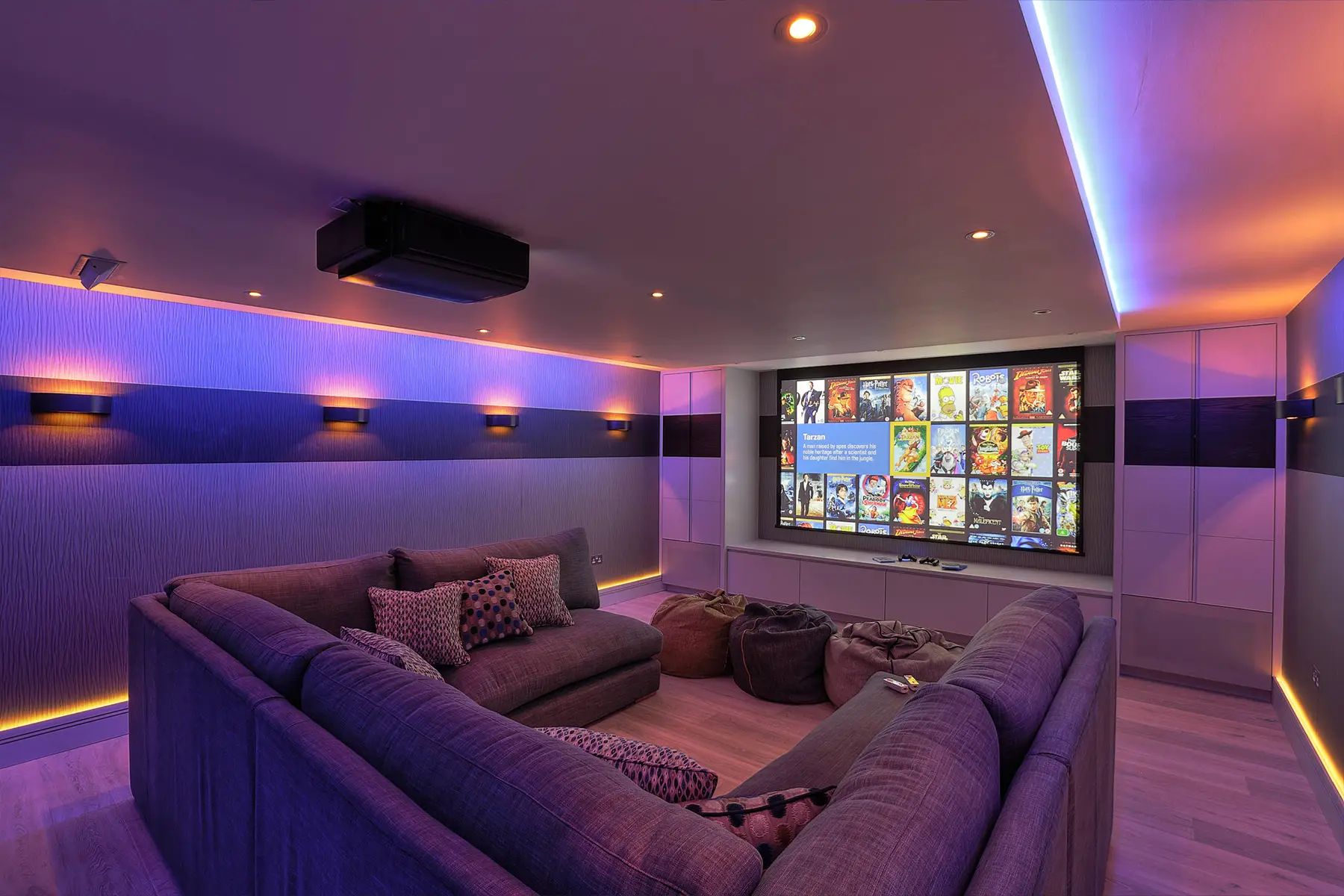 home theatre installation